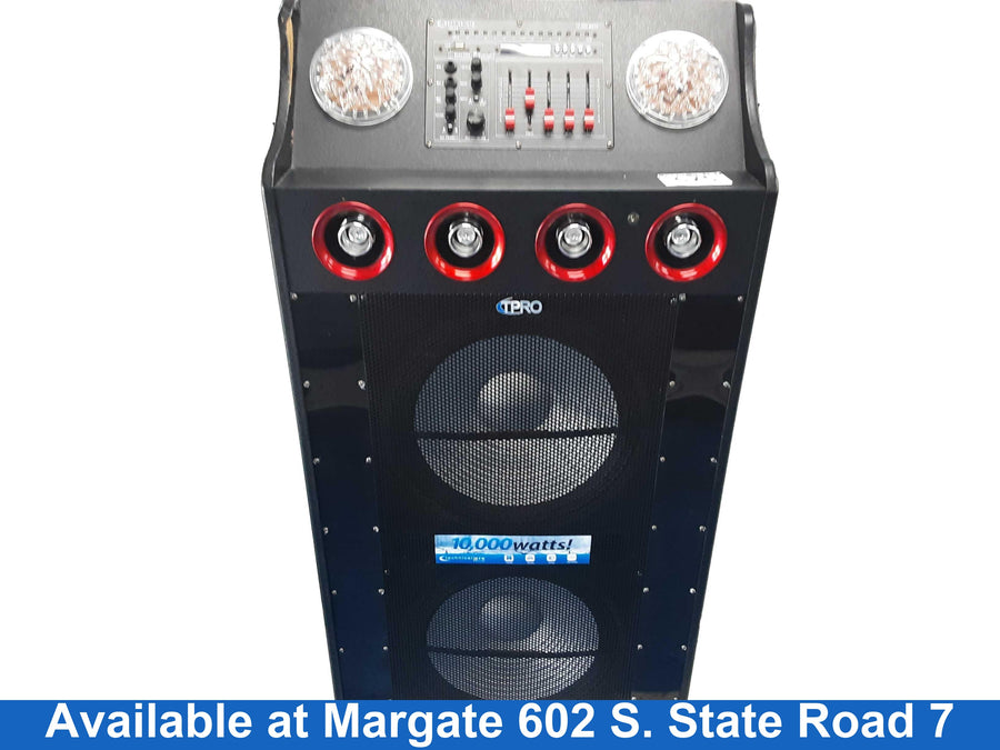 Technical Pro Xbass Black Studio Monitor Speaker