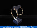 Earrings - Yellow Gold 14k (.585) 9.6 grams