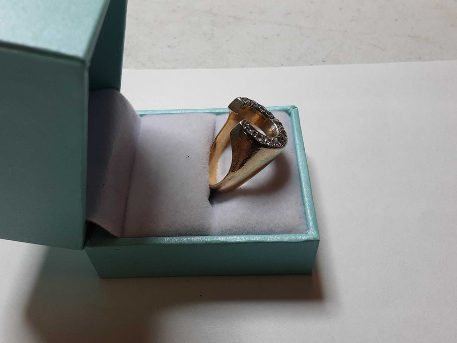 Men's Ring - Yellow Gold 14k (.585) 11.6 grams Size 8