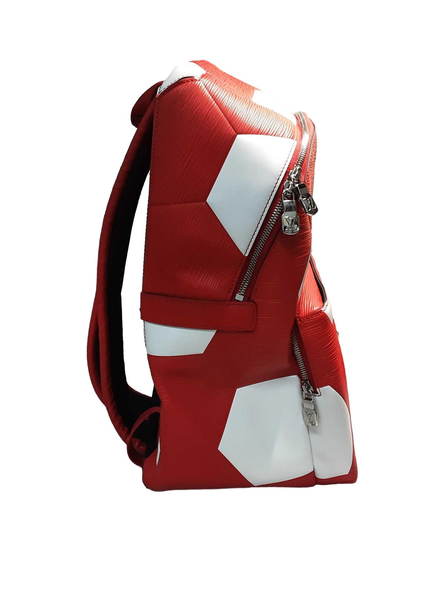 Louis Vuitton Fifa Backpack Limited Edition Red Purse / Handbag
