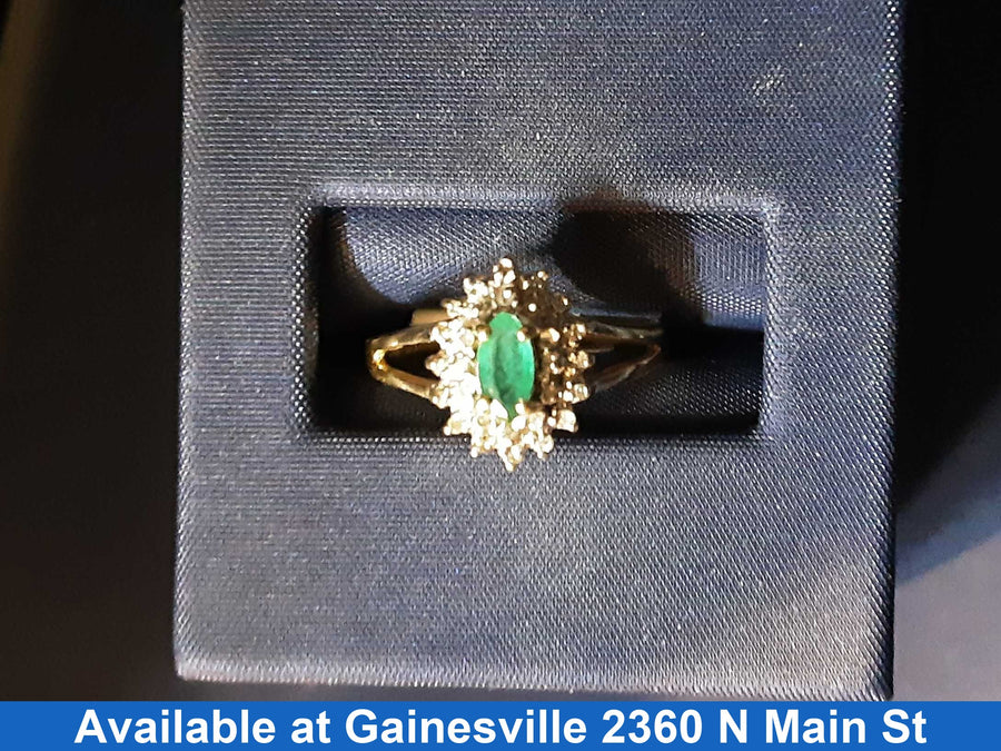 Women's Ring - Yellow Gold 10k (.417) 1.9 grams Size 6