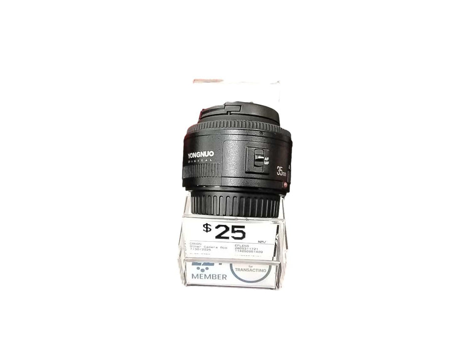 Canon Eflens Black Other Camera Accessory