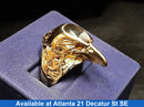 Men's Ring - Yellow Gold 14k (.585) 8.4 grams Size 7.5
