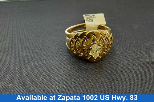 Women's Ring - Yellow Gold 14k (.585) 7.8 grams Size 8.5