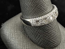 Ring - Wedding Band - White Gold 14k (.585) 4.6 grams Size 10.5
