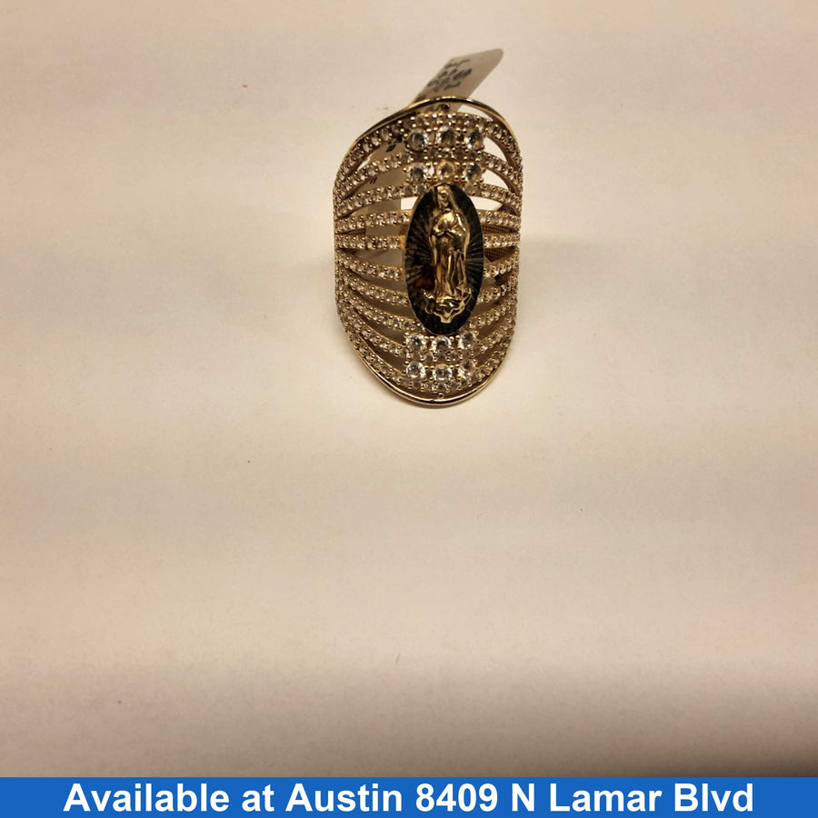 Women's Ring - Yellow Gold 14k (.585) 8 grams Size 8