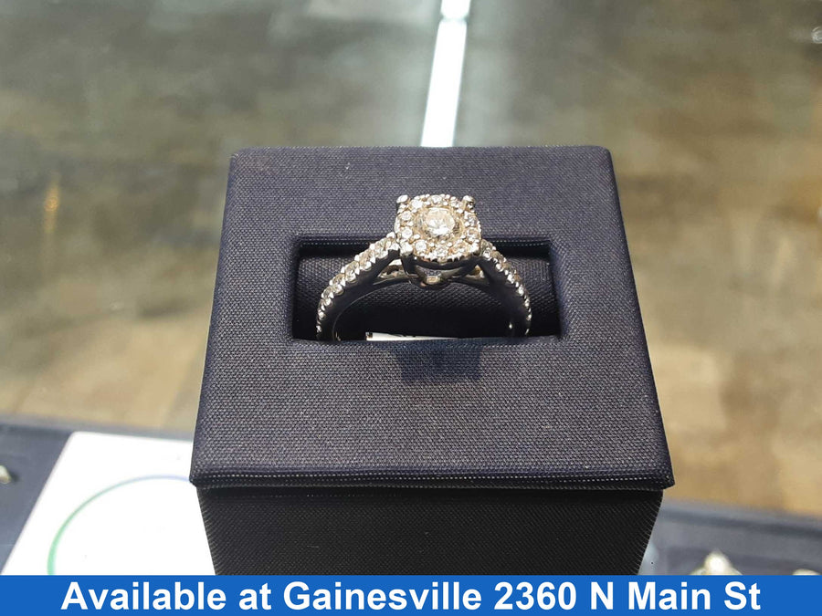 Women's Ring - White Gold 14k (.585) 3.4 grams Size 8