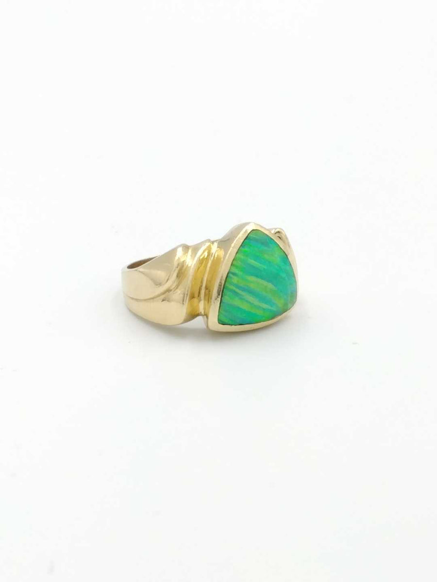 Men's Ring - Yellow Gold 10k (.417) 8.4 grams Size 7