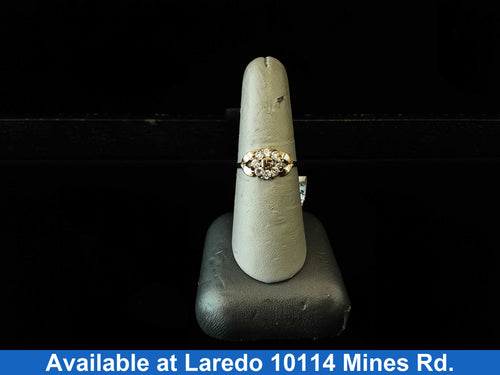 Women's Ring - Yellow Gold 10k (.417) 1.3 grams Size 9