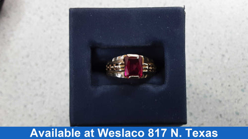 Women's Ring - Yellow Gold 10k (.417) 2 grams Size 7