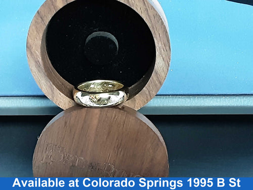Men's Ring - Yellow Gold 18k (.750) 18.4 grams Size 11