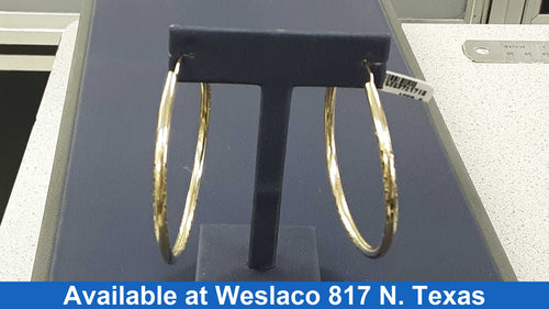 Bangle Earring - Yellow Gold 14k (.585) 6.7 grams