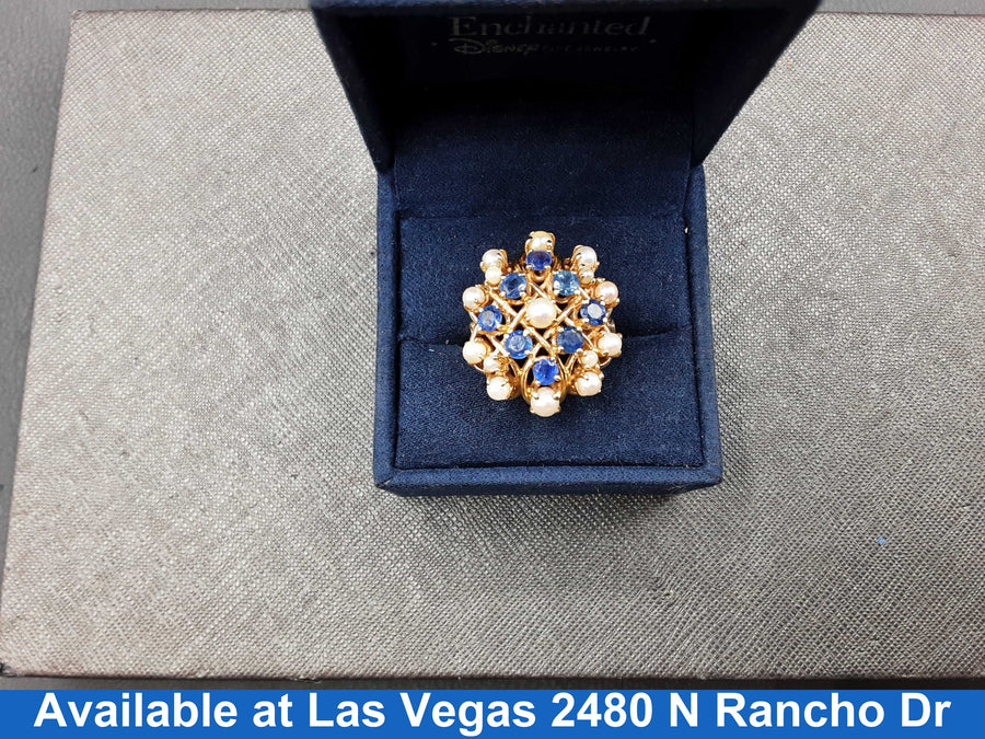 Women's Ring - Yellow Gold 14k (.585) 11.7 grams Size 7