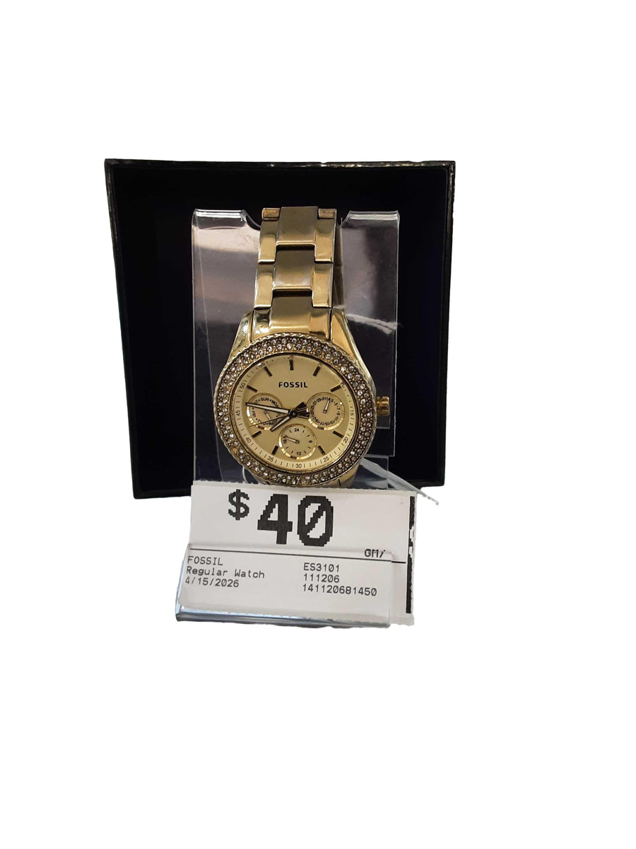 Fossil Es3101 Gold Regular Watch
