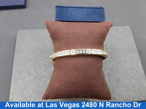 Bangle Bracelet - Yellow Gold 14k (.585) 21.6 grams 8 inch