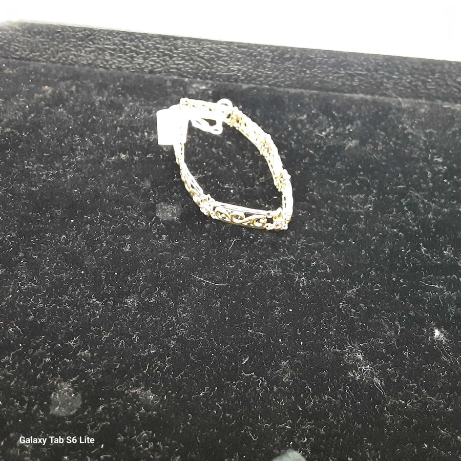 Bracelet - Yellow Gold 10k (.417) 6.8 grams 7 inch