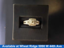 Women's Ring - White Gold 14k (.585) 4 grams Size 6
