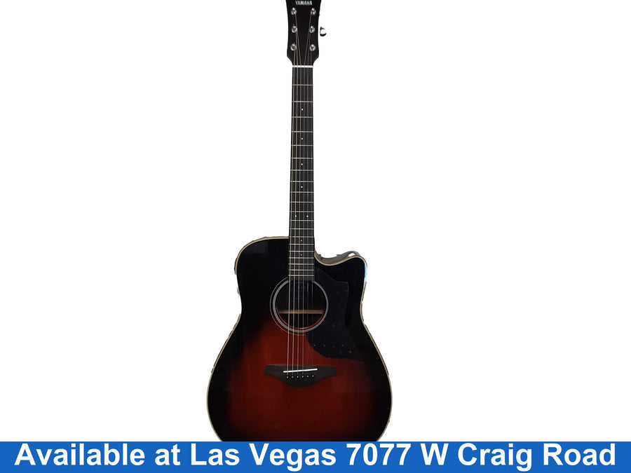 Yamaha A1r Brown Acoustic / Electric Classic Guitar