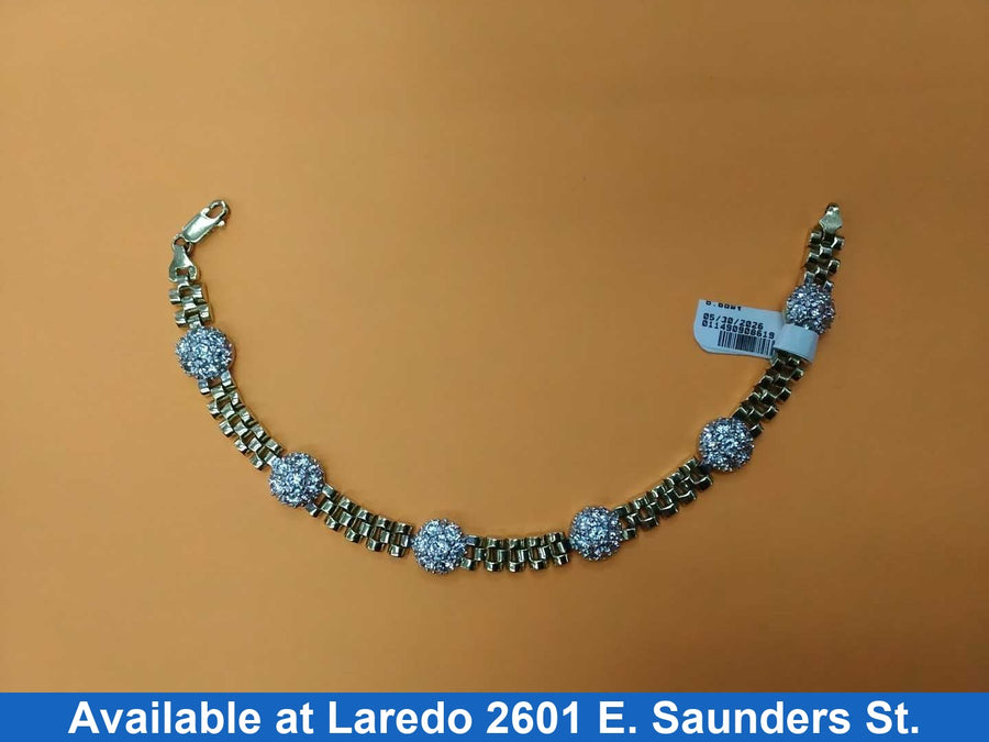 Bracelet - Yellow Gold 10k (.417) 24.1 grams 8 inch