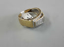 Men's Ring - Yellow Gold 10k (.417) 7.2 grams Size 11.5