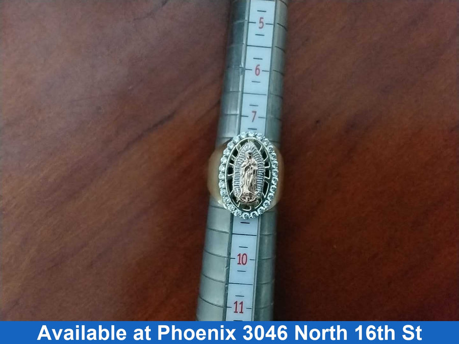 Women's Ring - Yellow Gold 10k (.417) 6.62 grams Size 8.5