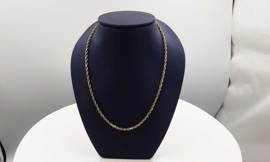 Rope Chain - Yellow Gold 14k (.585) 12.4 grams 20 inch