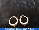 Hoop Earrings - Yellow Gold 14k (.585) 2.5 grams