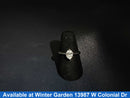 Women's Ring - Solitaire - Platinum 3.9 grams Size 6