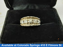 Ring - Wedding Band - White Gold 14k (.585) 3.6 grams Size 7
