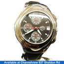 Motor Harley-davison Cycles Hds14 Black Regular Watch