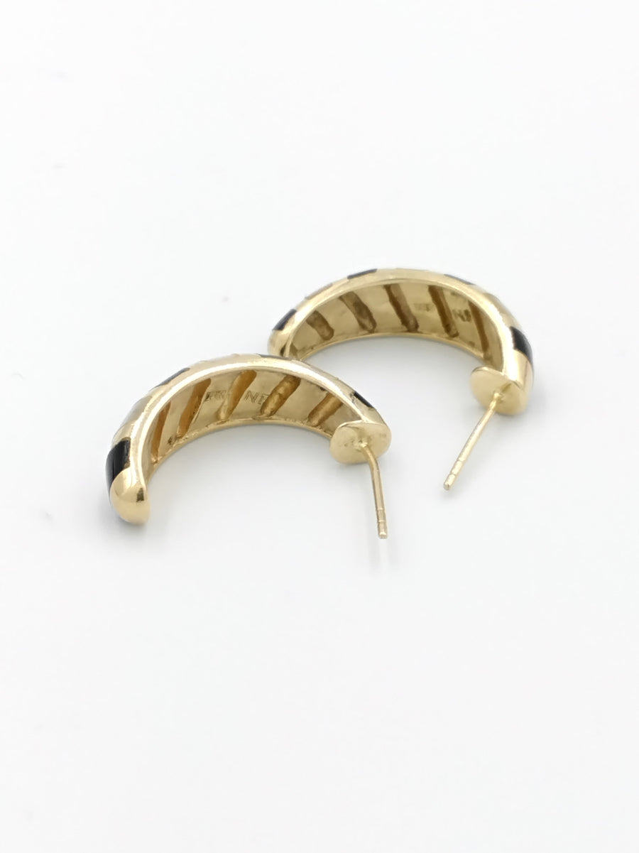 Earrings - Yellow Gold 10k (.417) 4.44 grams