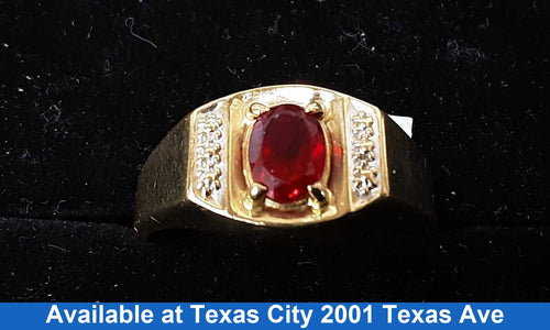 Women's Ring - Yellow Gold 10k (.417) 3.4 grams Size 9
