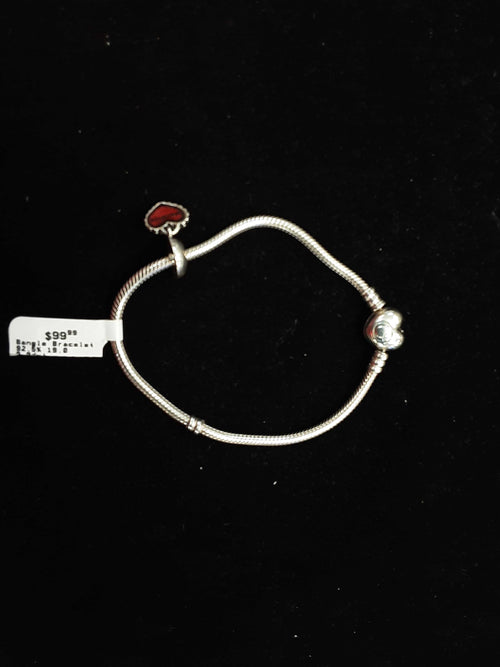 Bangle Bracelet - Silver 19 grams 8 inch
