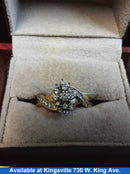 Women's Ring - Yellow Gold 14k (.585) 5.9 grams Size 6.5