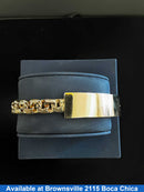 ID Bracelet - Yellow Gold 10k (.417) 58.2 grams 8 inch