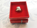 Ring - Wedding Band - Yellow Gold 14k (.585) 5.5 grams Size 8