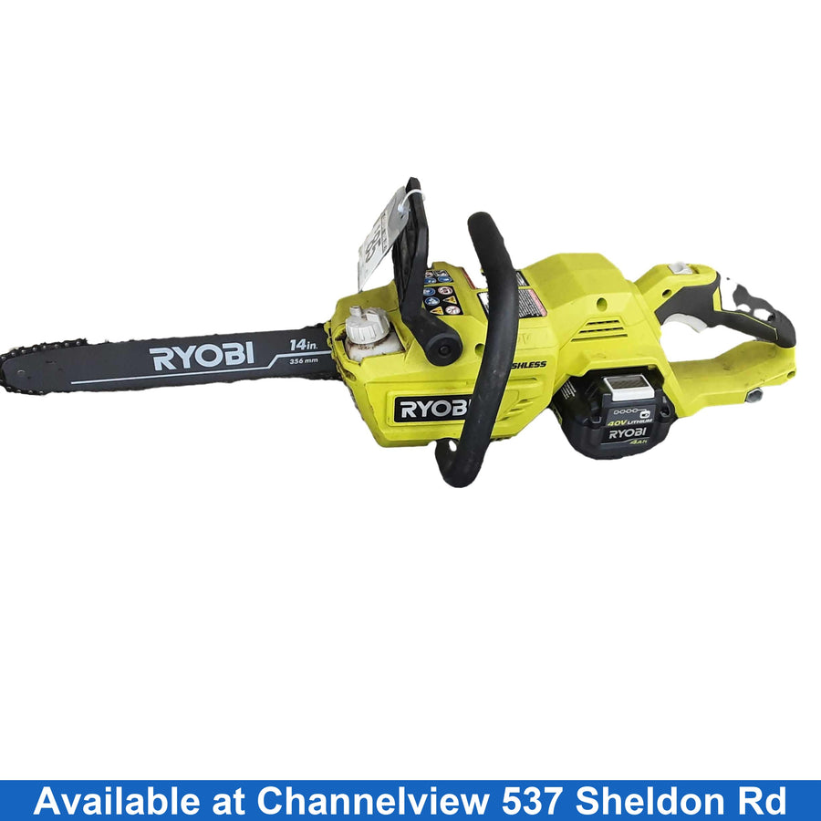 Ryobi Ry40503 Green Chain Saw