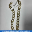 Cuban Link Bracelet - Yellow Gold 14k (.585) 9.9 grams 8 inch
