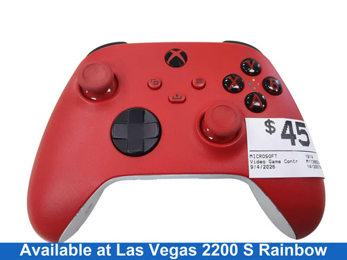 Microsoft 1914 Red Gaming Controller
