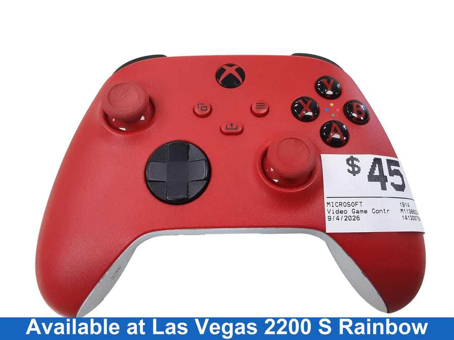 Microsoft 1914 Red Gaming Controller