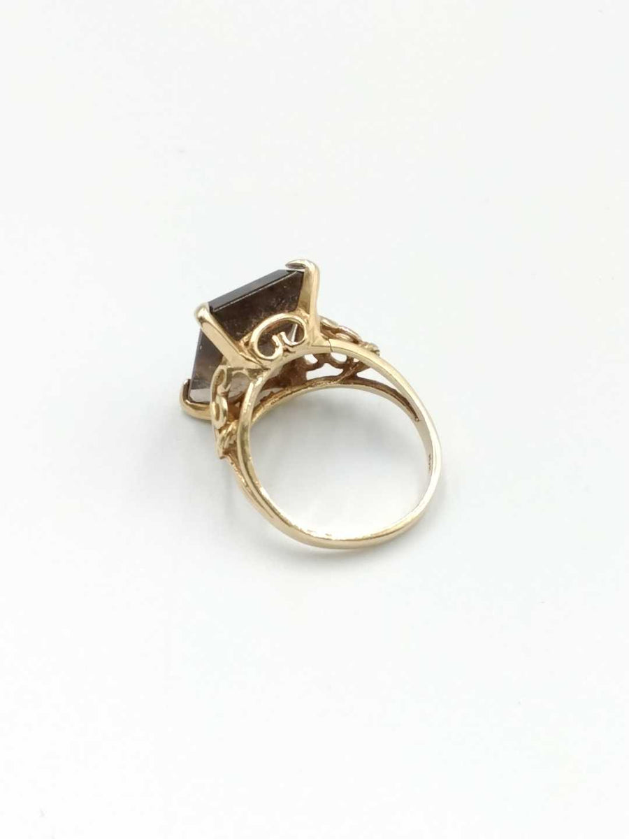 Women's Ring - Yellow Gold 14k (.585) 3.5 grams Size 7