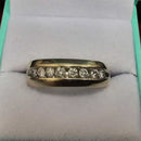 Ring - Wedding Band - White Gold 14k (.585) 4.4 grams Size 20