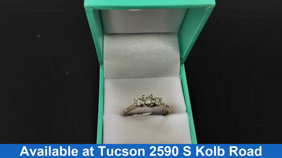 Women's Ring - White Gold 14k (.585) 2.9 grams Size 10