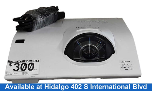 Hitachi Cpbx301wn White Projection Screen