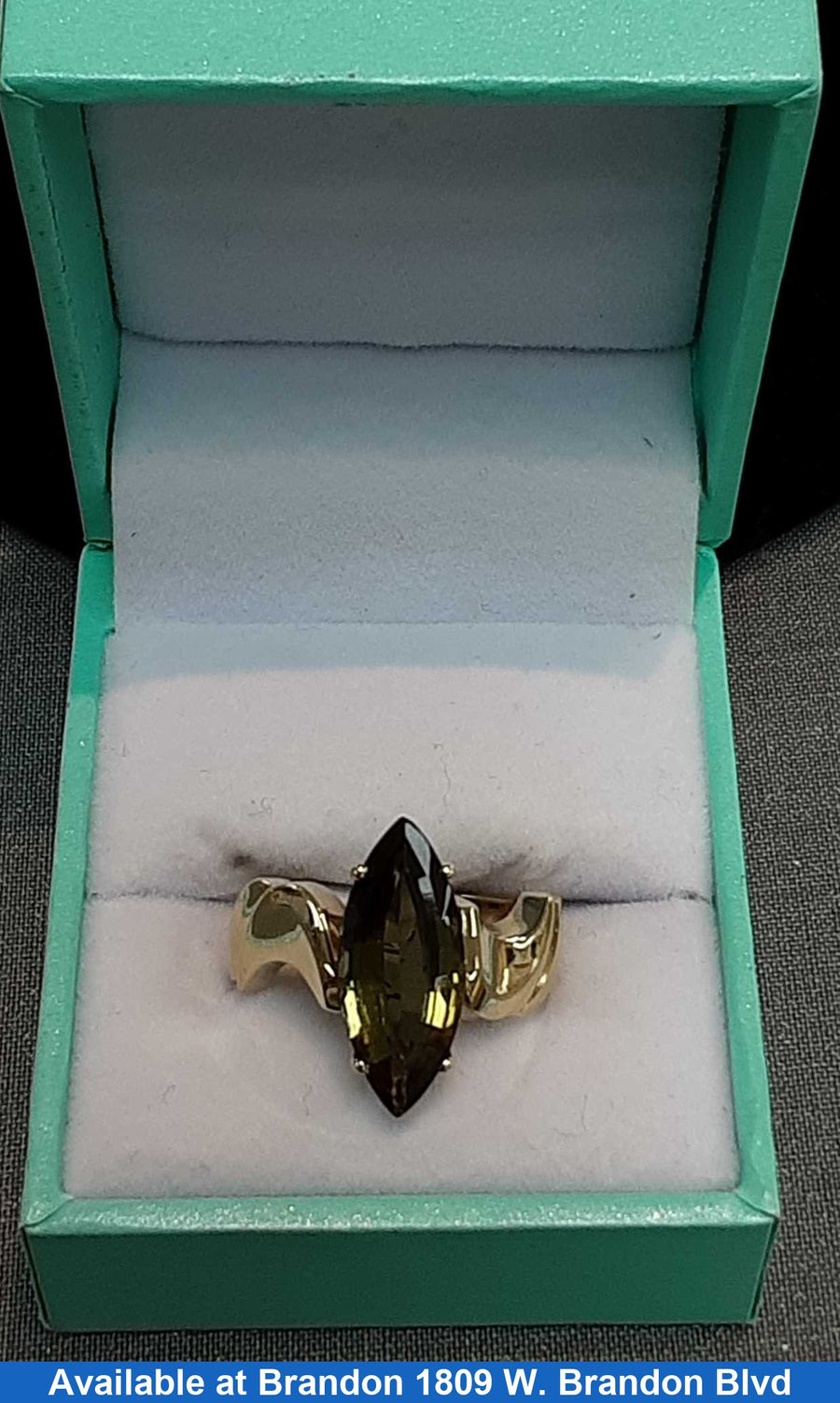 Women's Ring - Yellow Gold 14k (.585) 7 grams Size 8