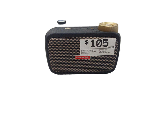 Positive Grid Spark Go Black Guitar Amplifier
