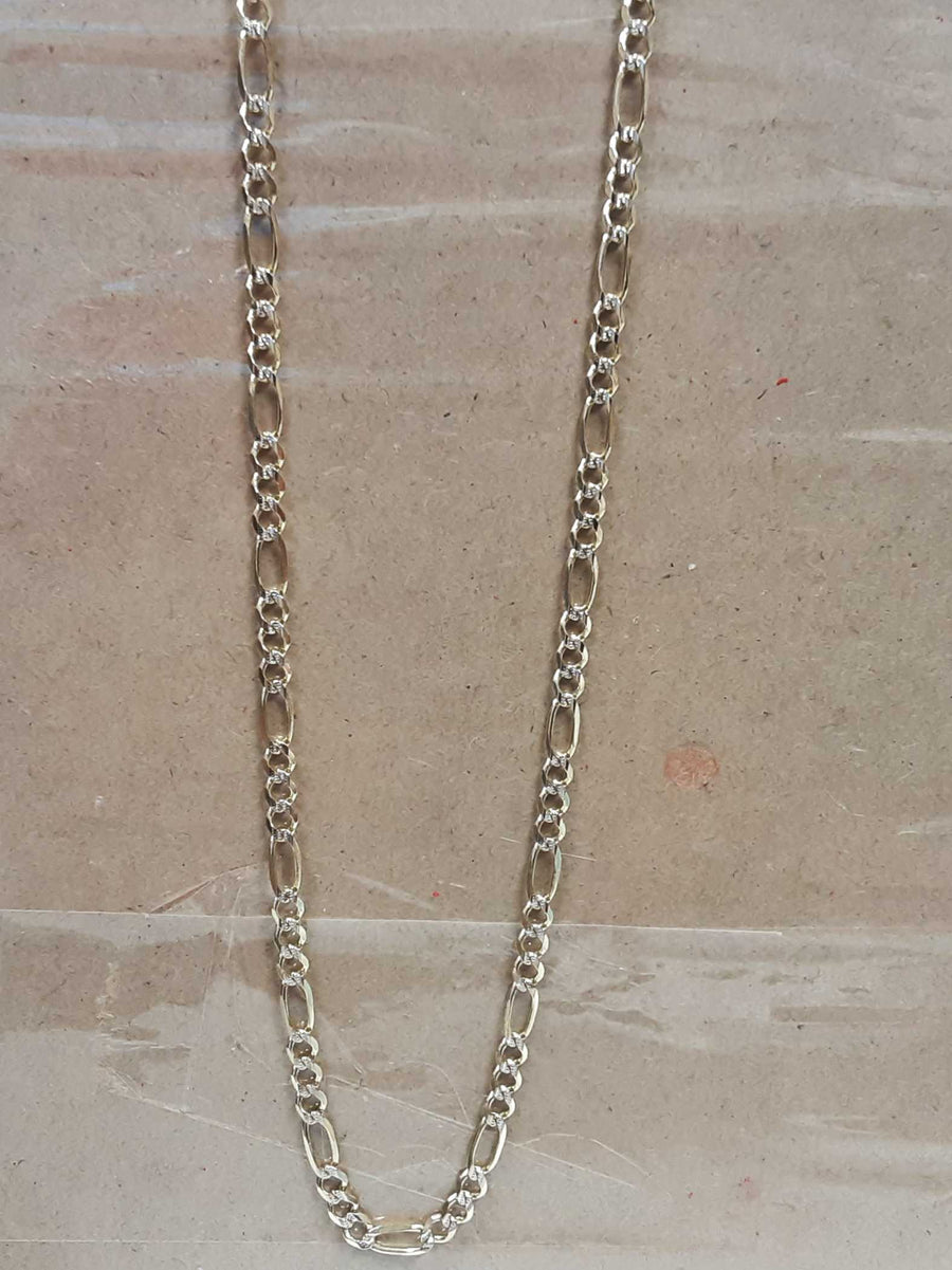 Figaro Chain - Yellow Gold 14k (.585) 14.5 grams 24 inch