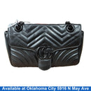 Gucci Gg Marmont Shoulder Bag Black Purse / Handbag