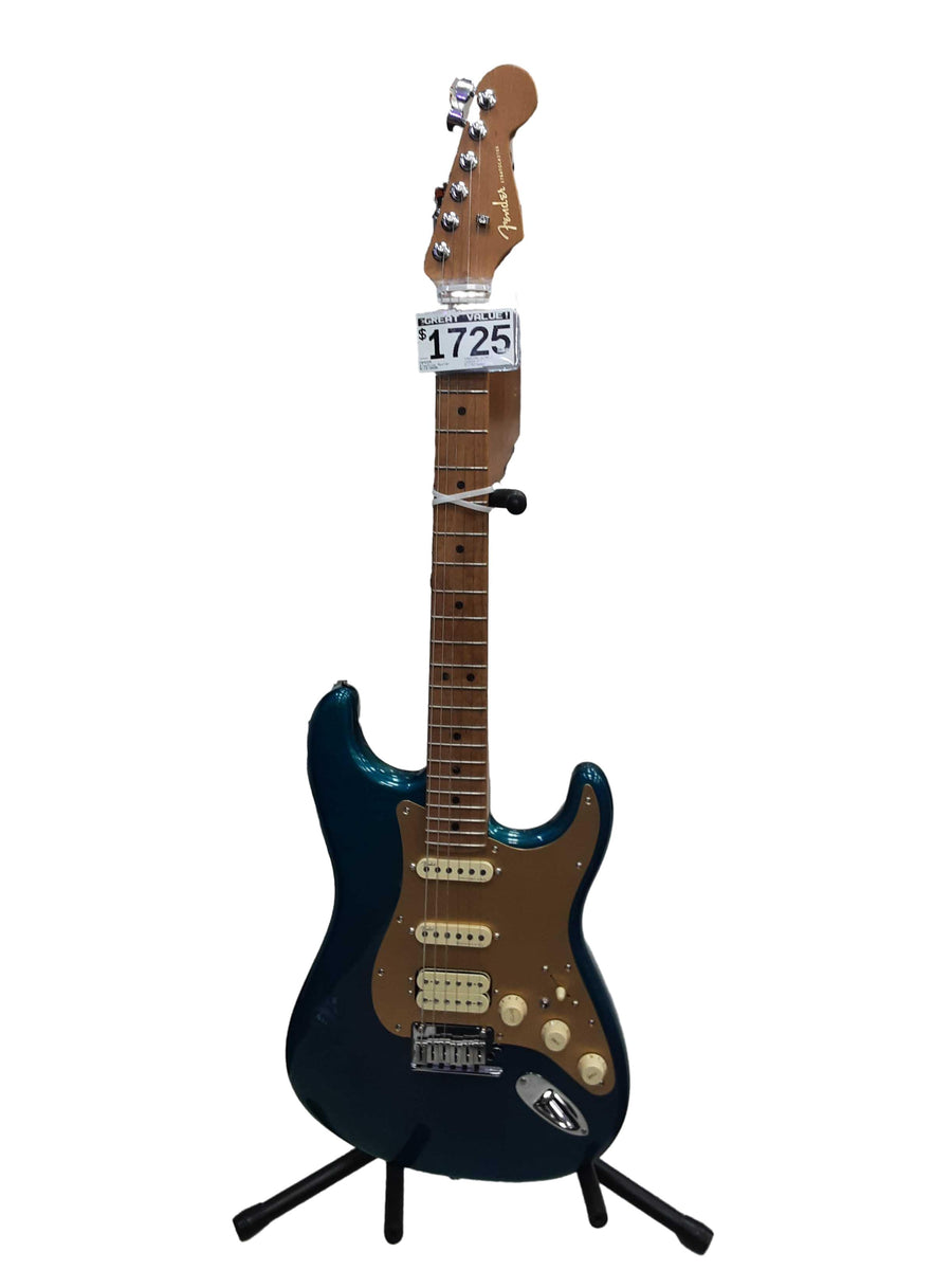 Fender American Ultra Ii Stratocaster Blue Electric Classic Guitar