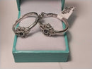 Hoop Earrings - Silver 10.6 grams